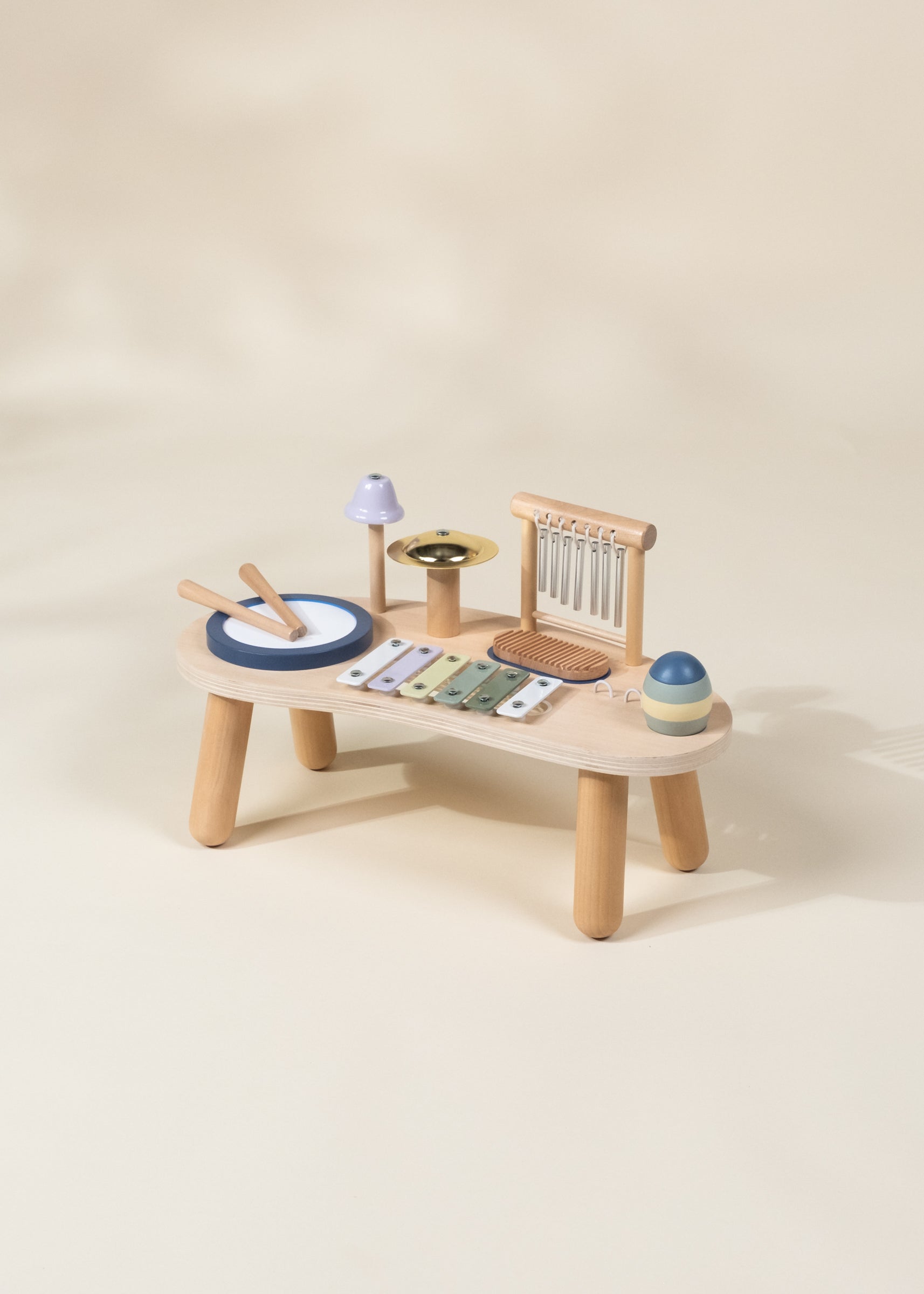 Image of Station de jeu musicale en bois  