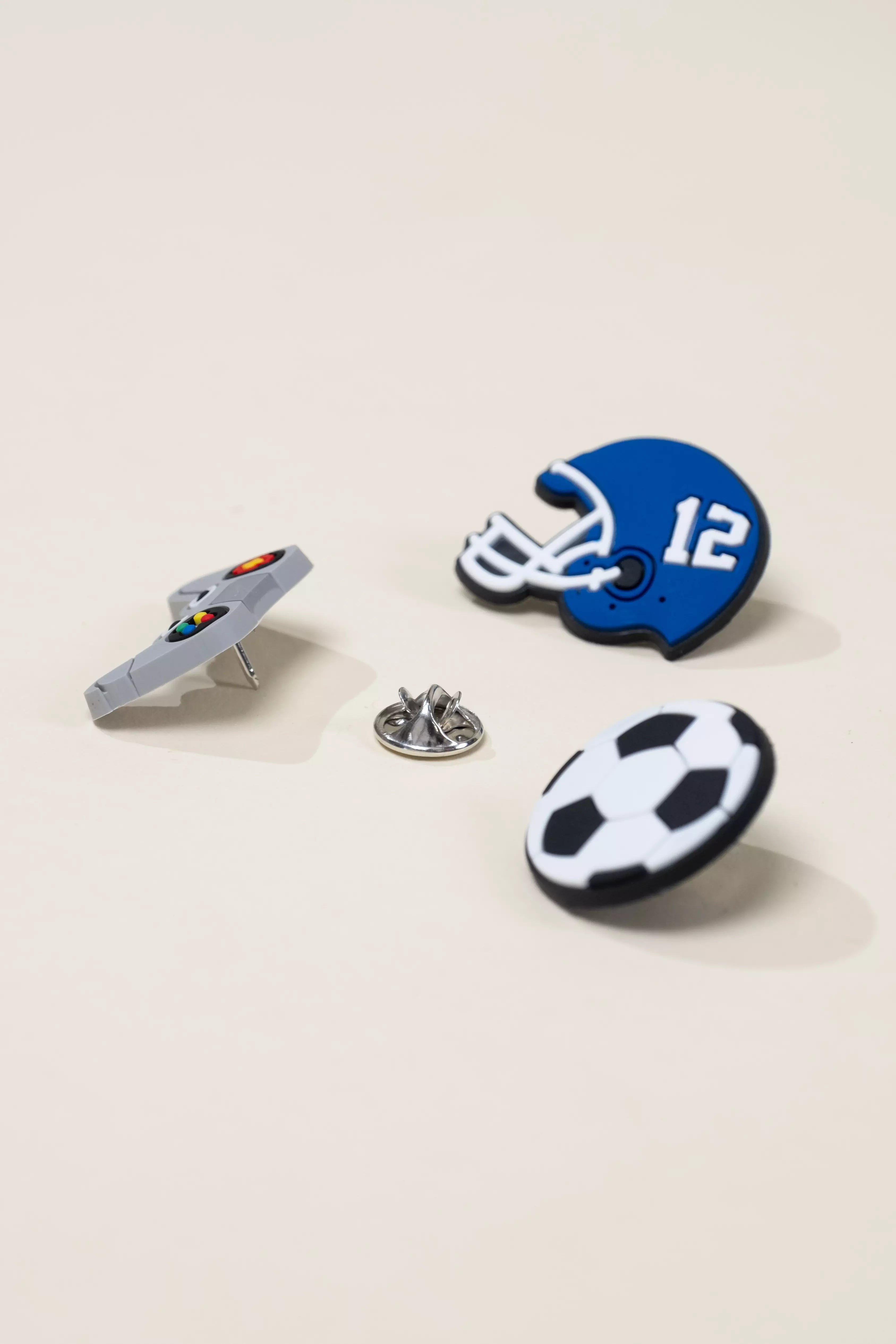 Image of Set of 12 Sports & Activities Charms Pin