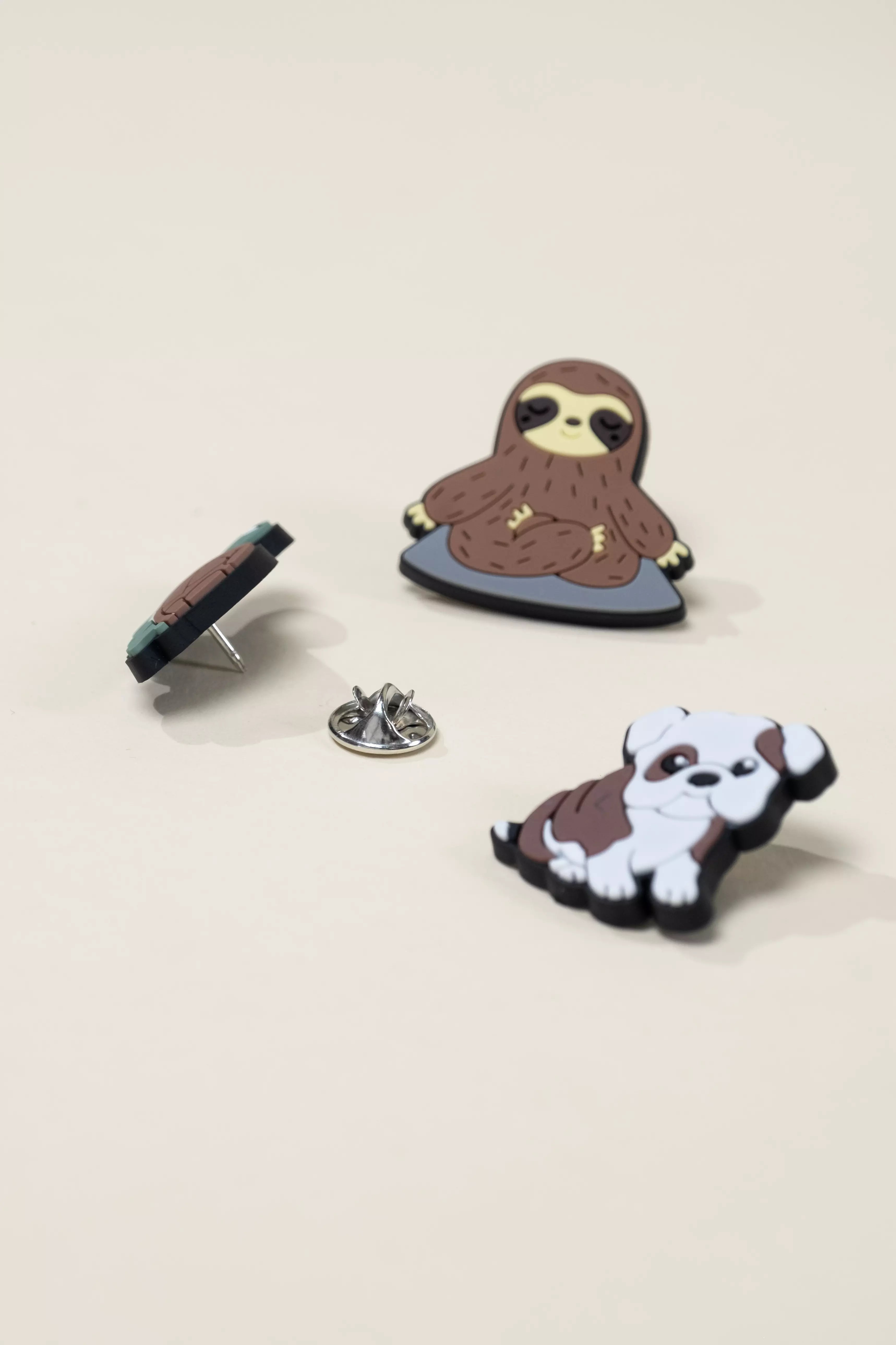 Image of Ensemble de 12 breloques animaux