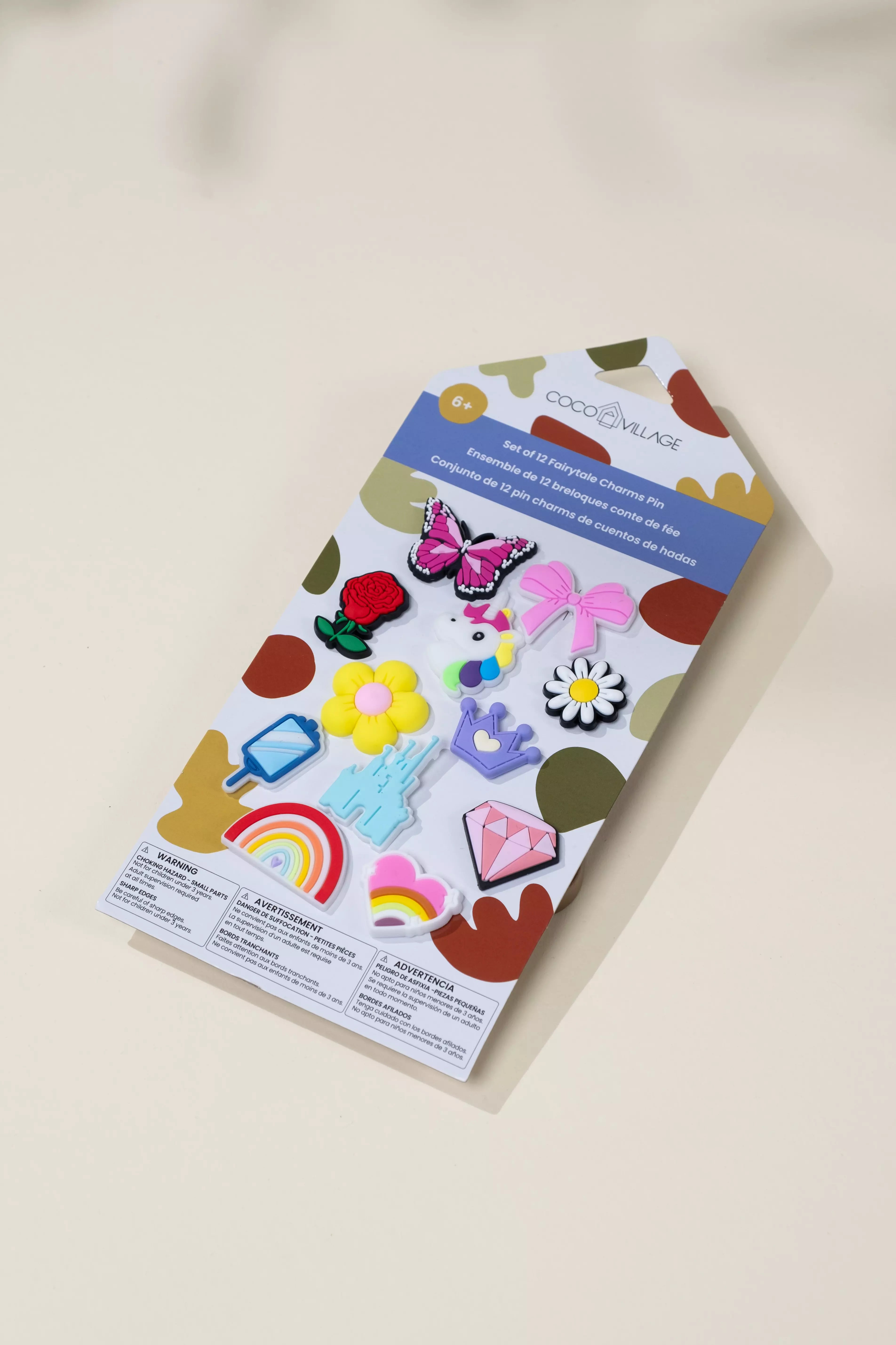 Image of Set of 12 Fairytale Charms Pin