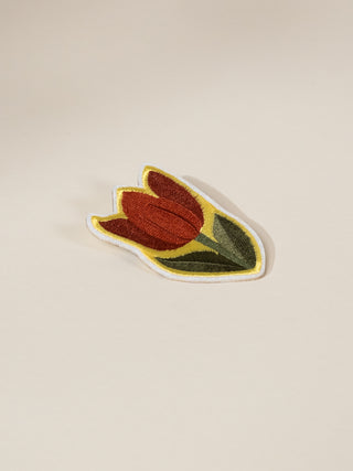 Patch Autocollant Réutilisable – Tulipe