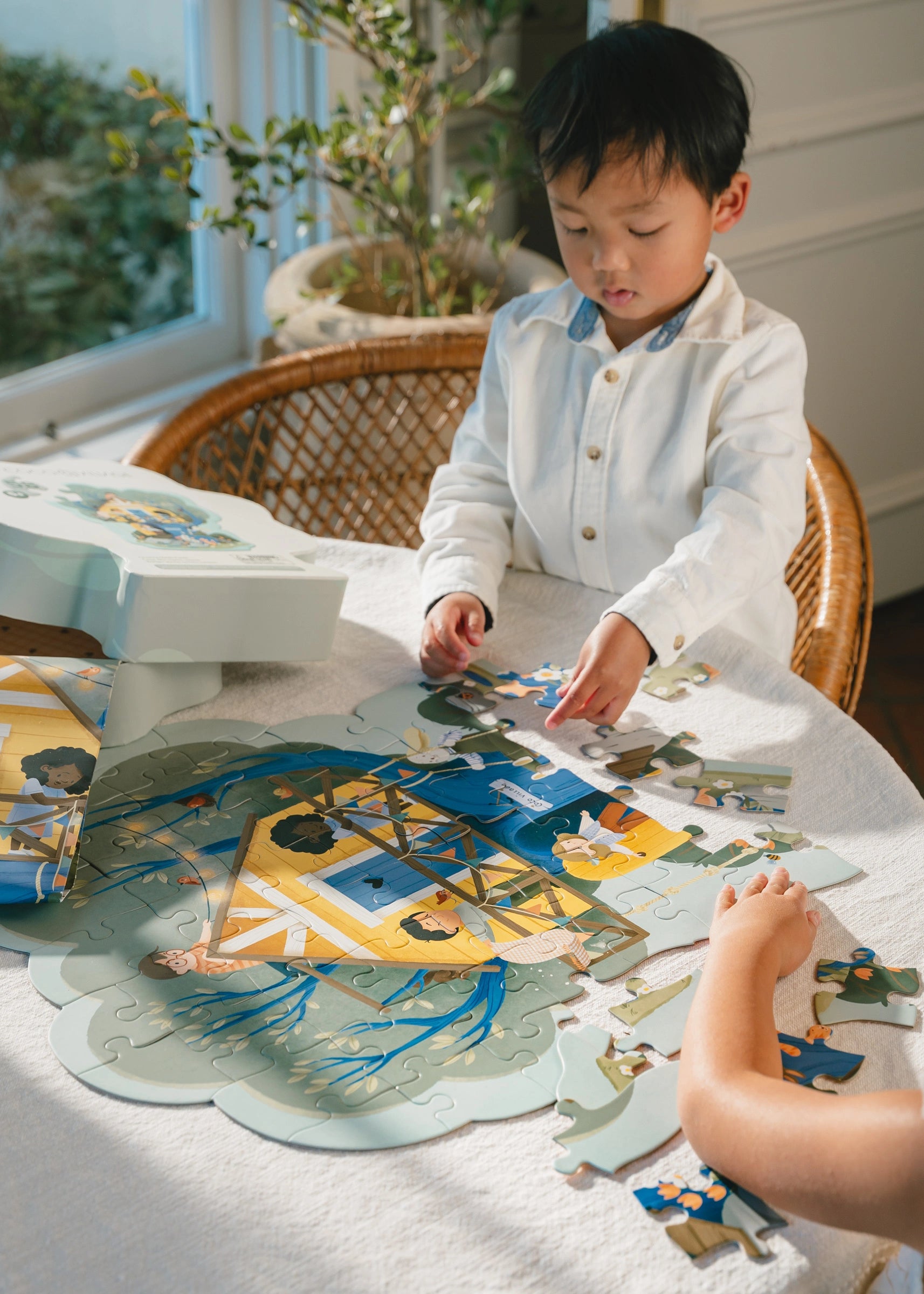 Growing Minds Puzzle – Treehouse Spring(58 pcs)