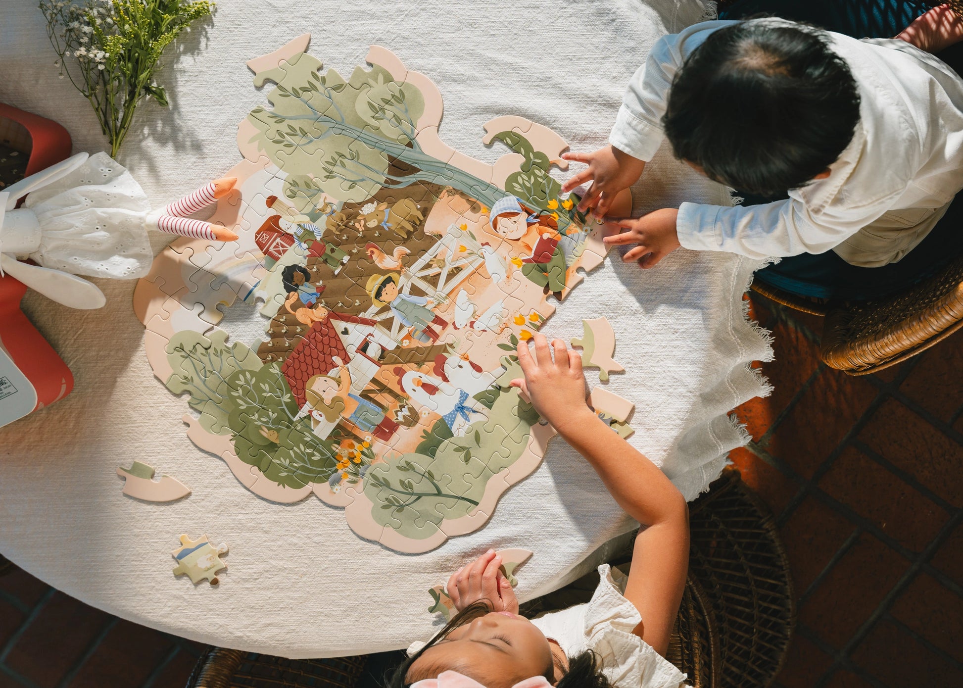 Challengers Puzzle – Feathers and Sprouts(100 pcs)