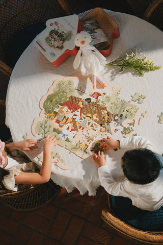 Challengers Puzzle – Feathers and Sprouts(100 pcs)
