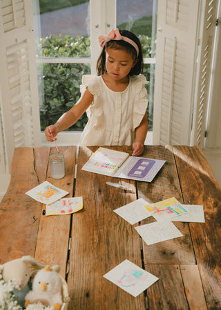 Watercolor Garden Party Painting Book - 30 pages