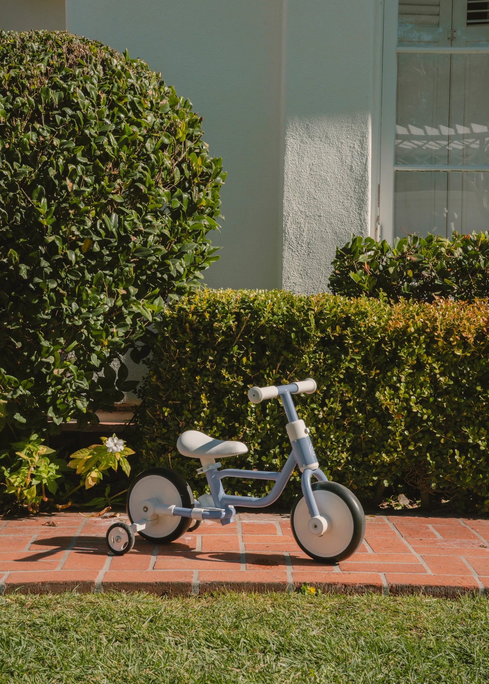 Image of Tricycle avec poignée & roues d'entrainement 4-en-1 – Océan 