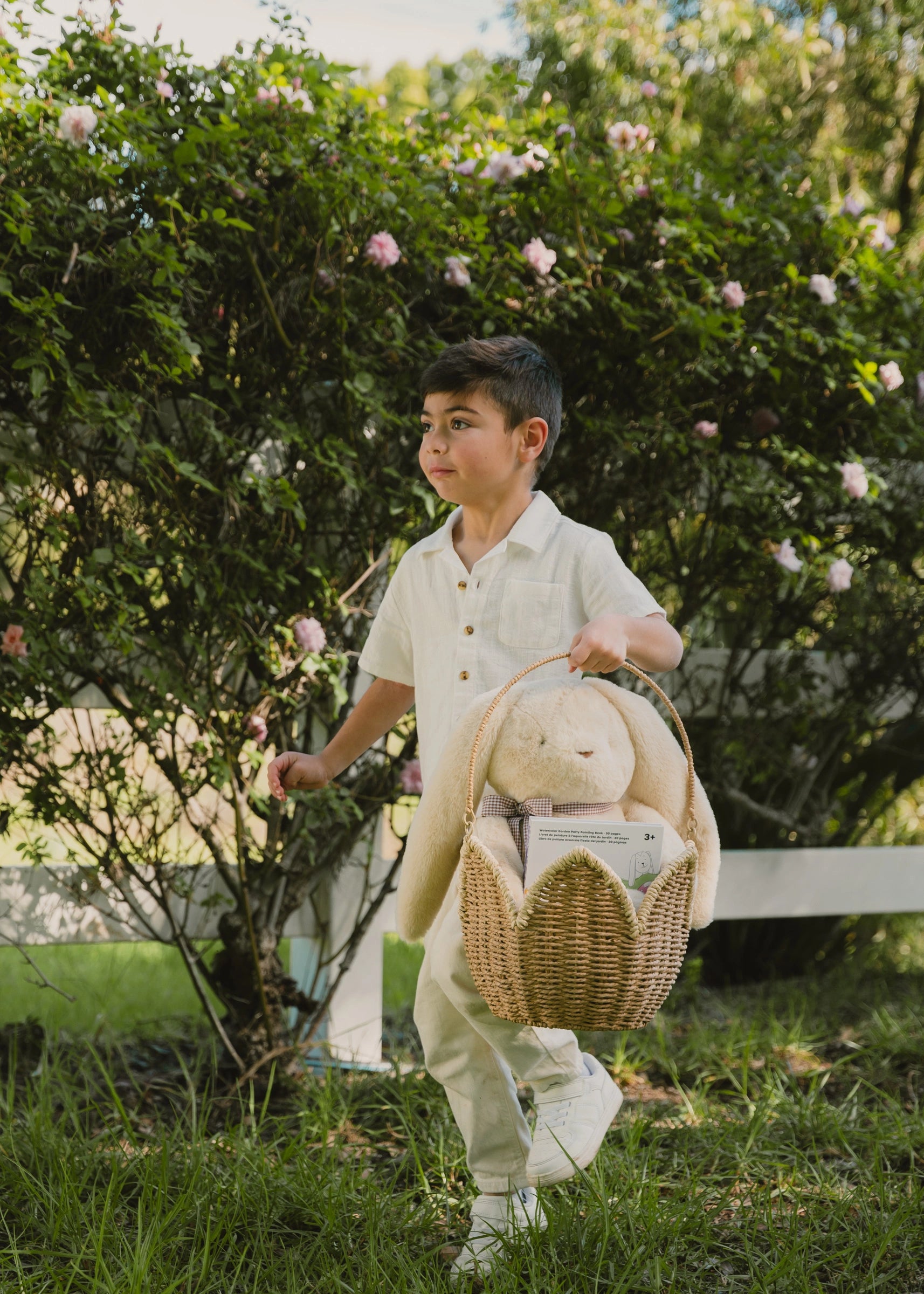 Flower-Shaped Basket – Large