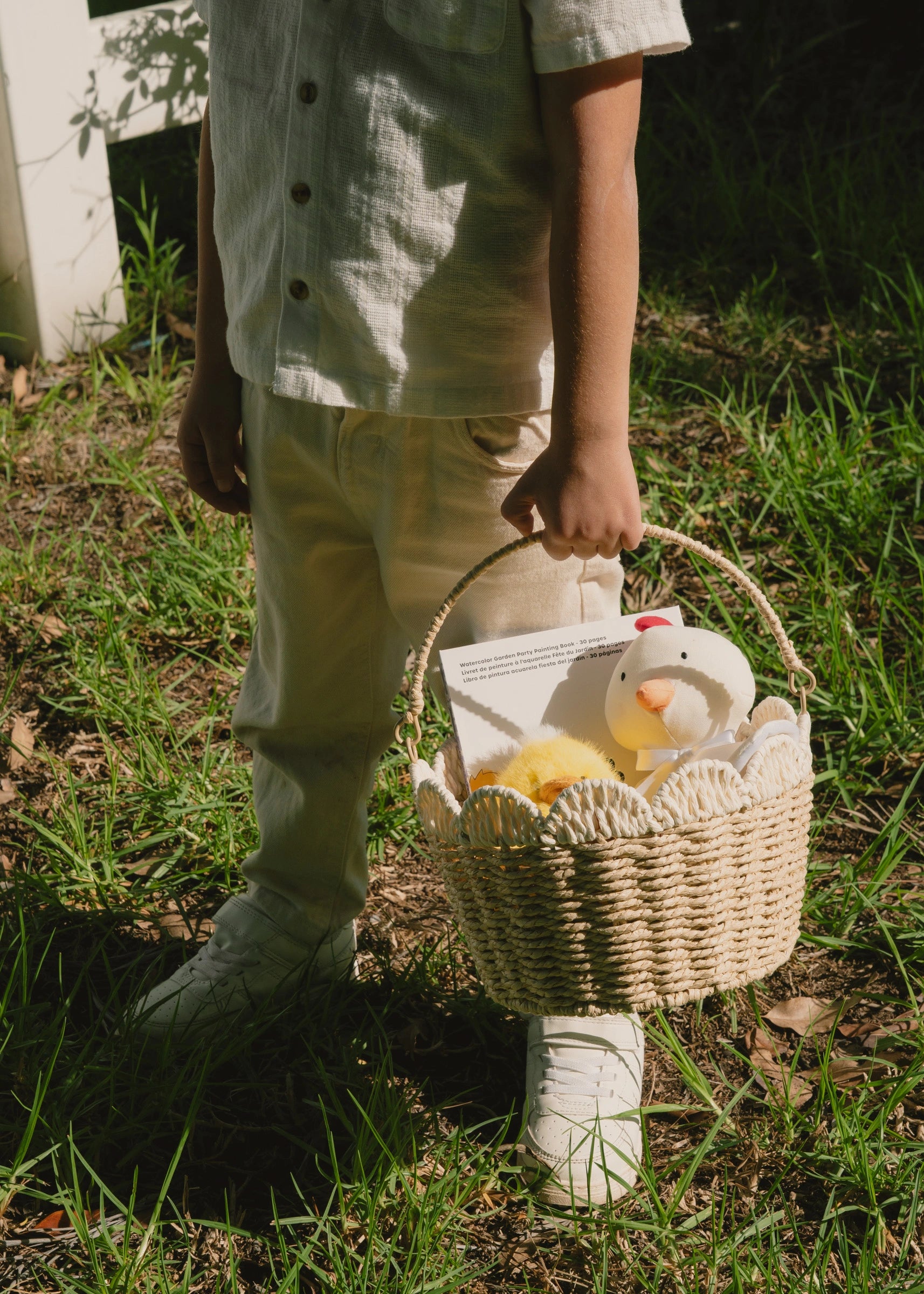 Scallop Edge Basket – Medium