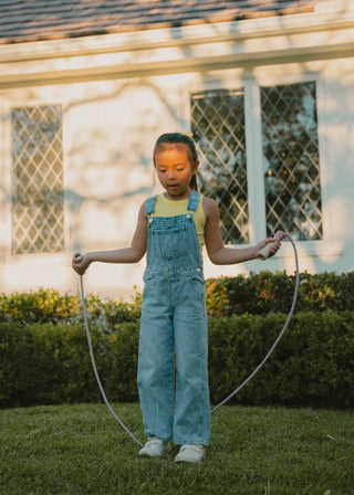 Wooden Handle Skipping Rope – Ocean Twist