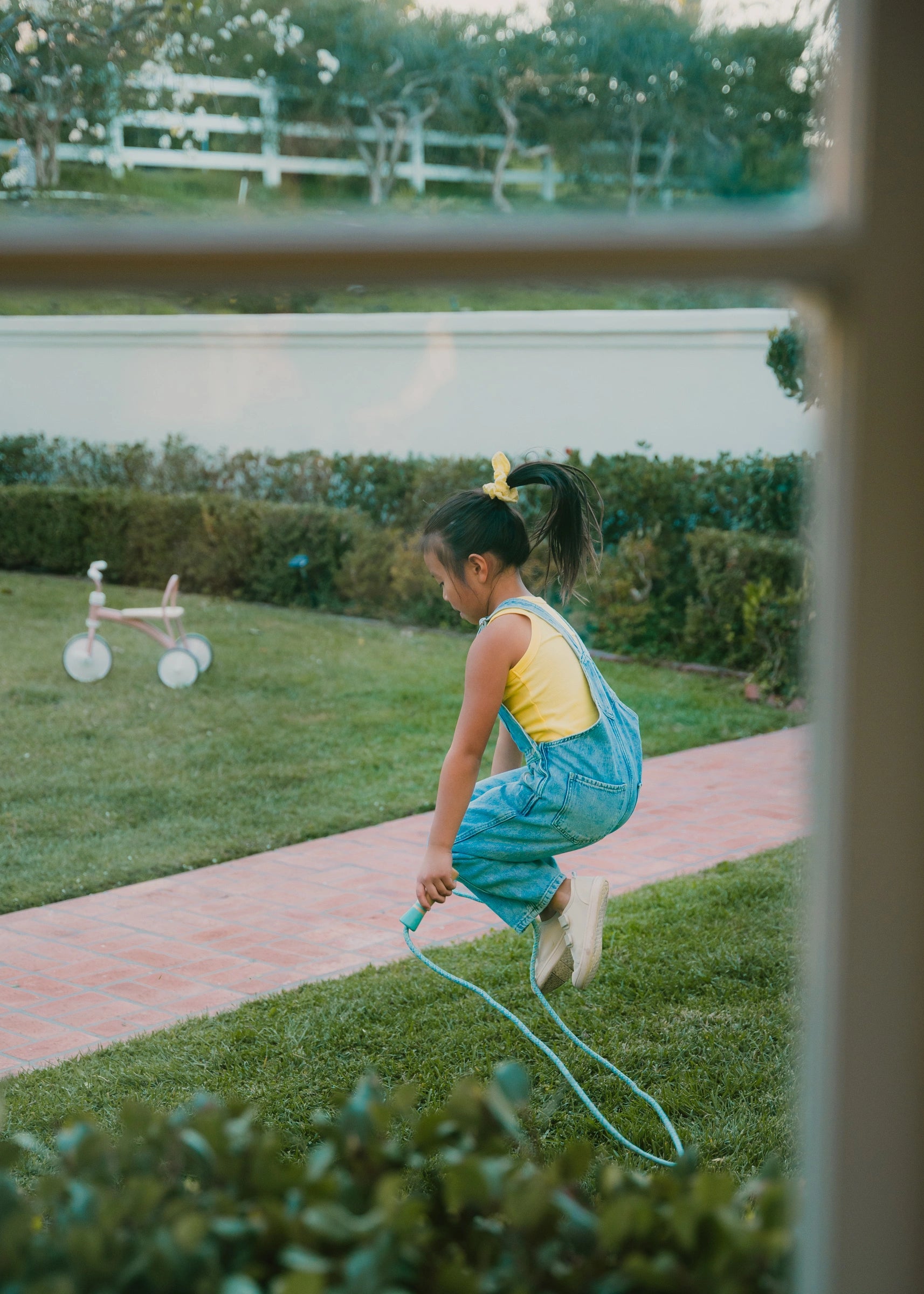 Wooden Handle Skipping Rope – Ocean Twist