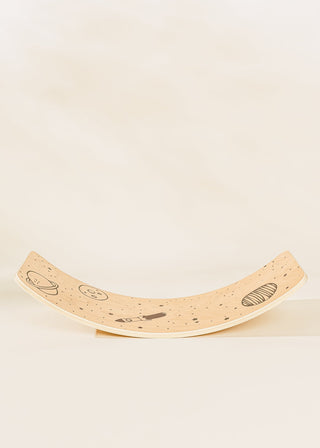 Wooden Wobble Balance Board for Kids - Cosmic