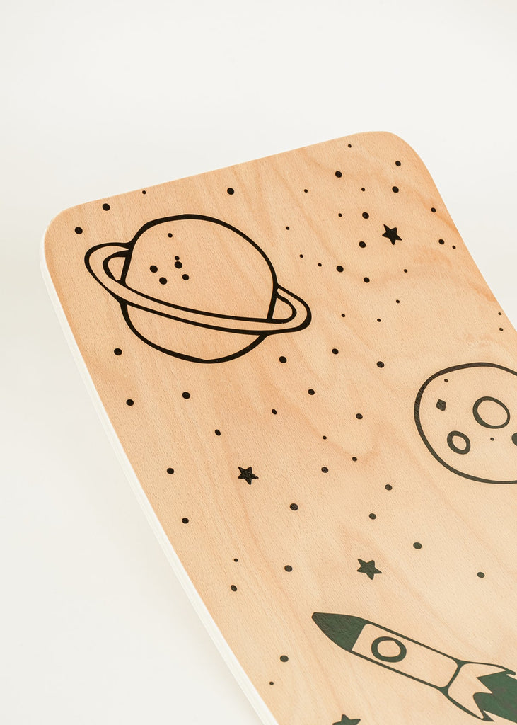 Wooden Wobble Balance Board for Kids - Cosmic