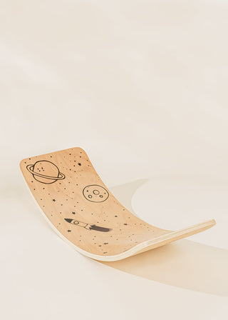 Wooden Wobble Balance Board for Kids - Cosmic