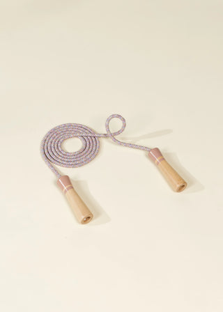 Corde à Sauter Extra Longue avec Poignées en Bois – Candy Pop 