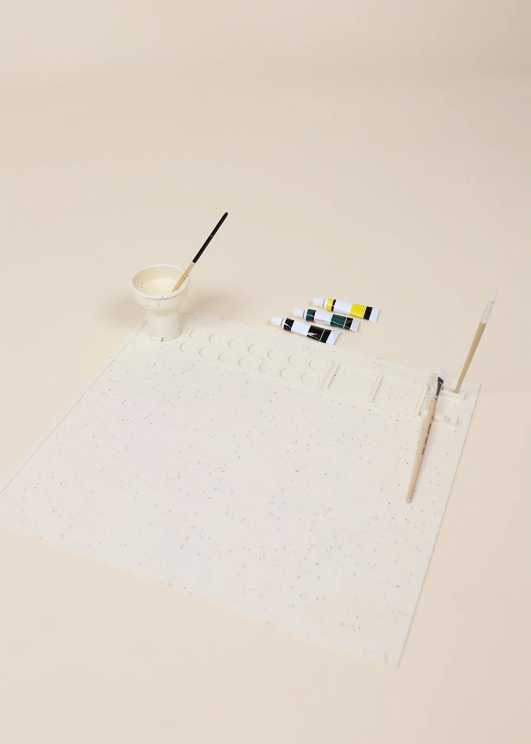 Image of Tapis d'art & de peinture en silicone - Grapefruit