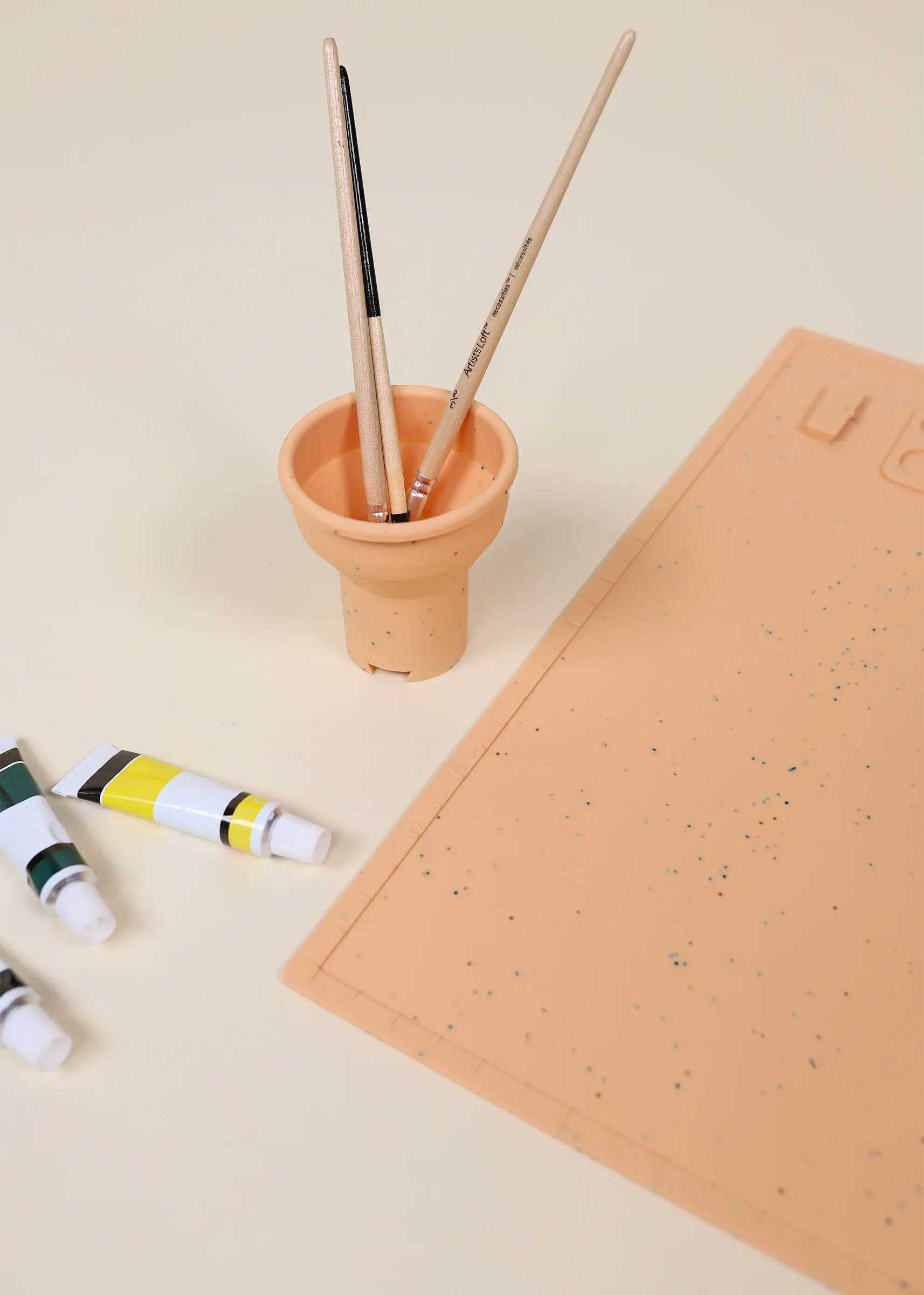 Image of Tapis d'art & de peinture en silicone - Grapefruit