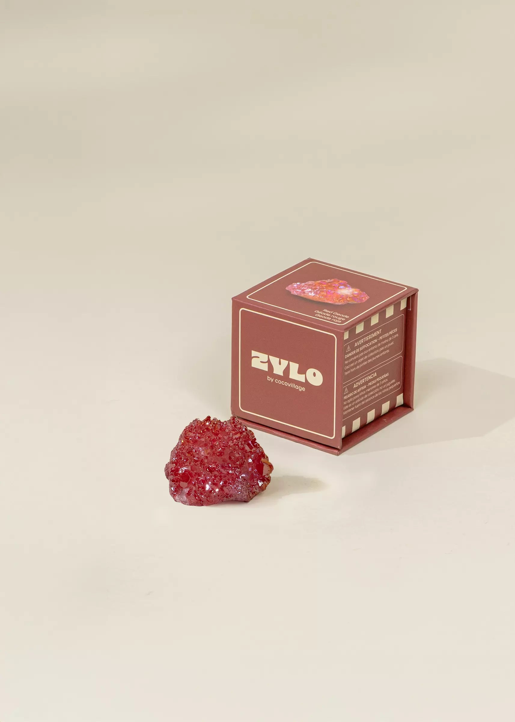 Collectible Mineral - Red Geode