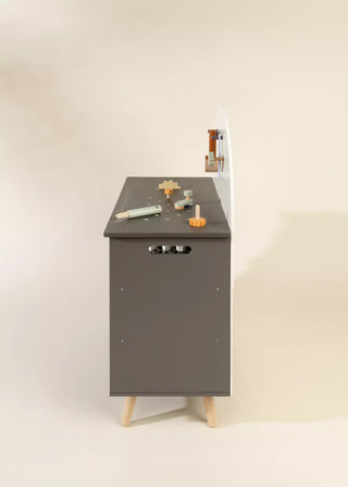 Ensemble de jeu d'établi en bois