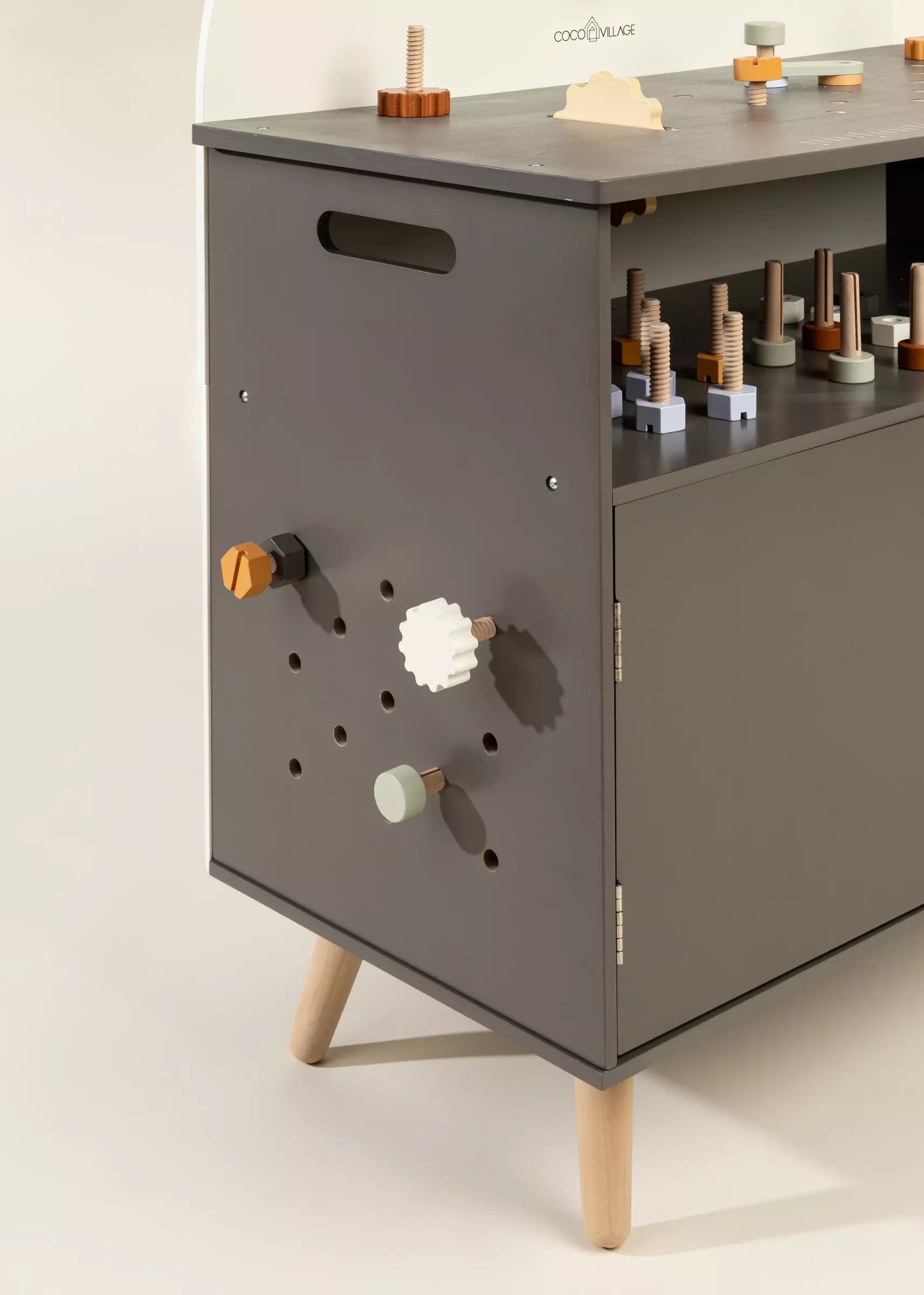 Image of Ensemble de jeu d'établi en bois