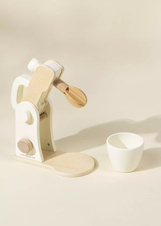Mélangeur en bois et accessoires