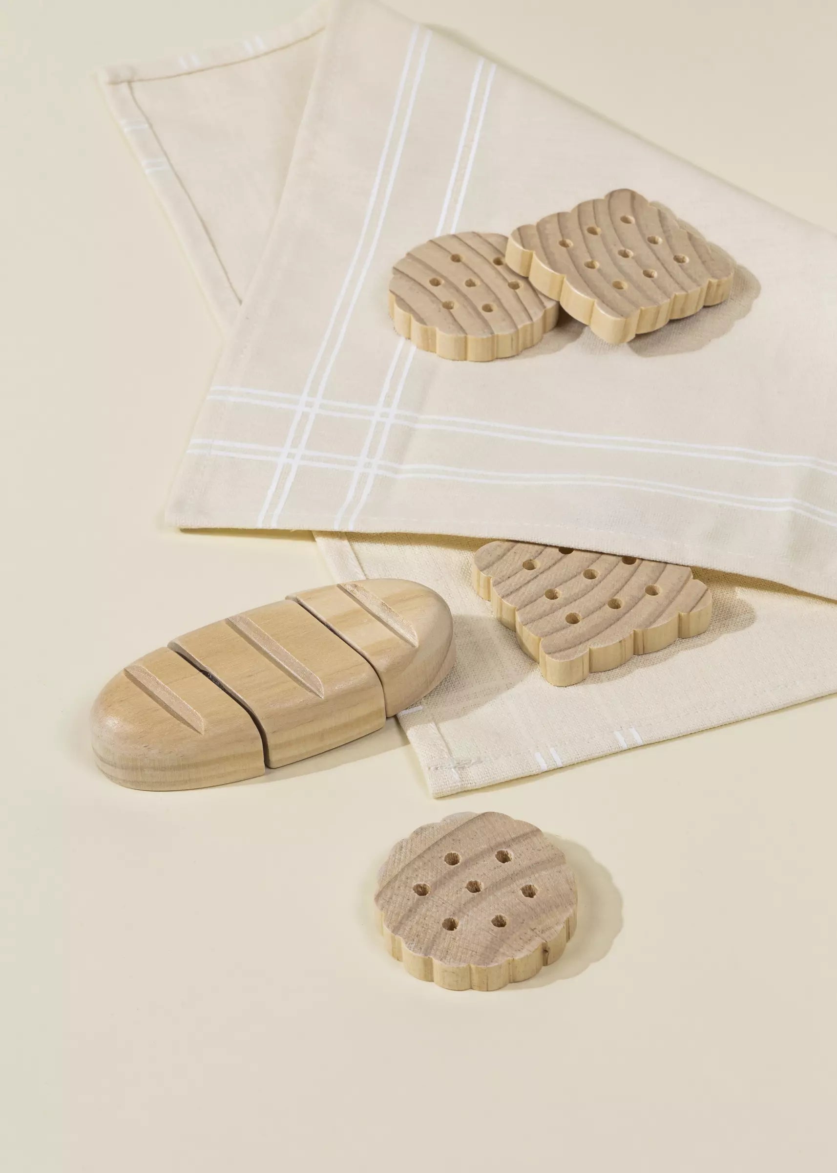 Image of Ensemble de pique-nique en bois et accessoires 