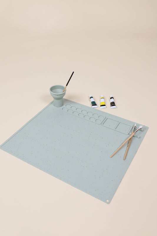 Art & Painting Silicone Placemat - Seafoam