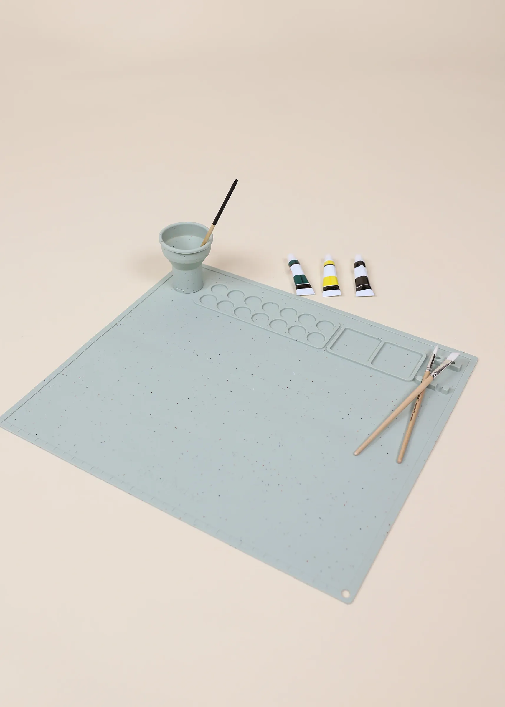 Image of Tapis d'art & de peinture en silicone - Grapefruit