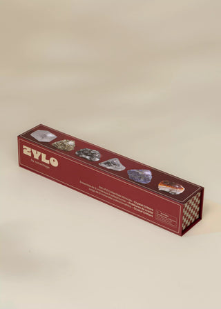 Ensemble de 6 minéraux à collectionner – Créatures de cristal 