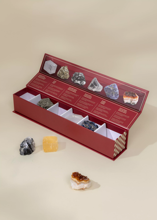 Ensemble de 6 minéraux à collectionner – Créatures de cristal 
