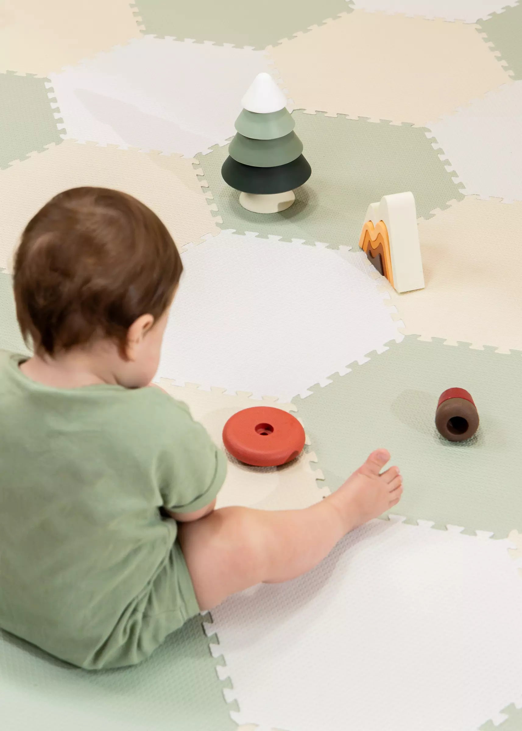 Image of Silicone Stackable Forest Set (15 pcs)