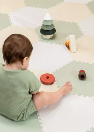 Ensemble de forêt empilable en silicone (16 pièces)