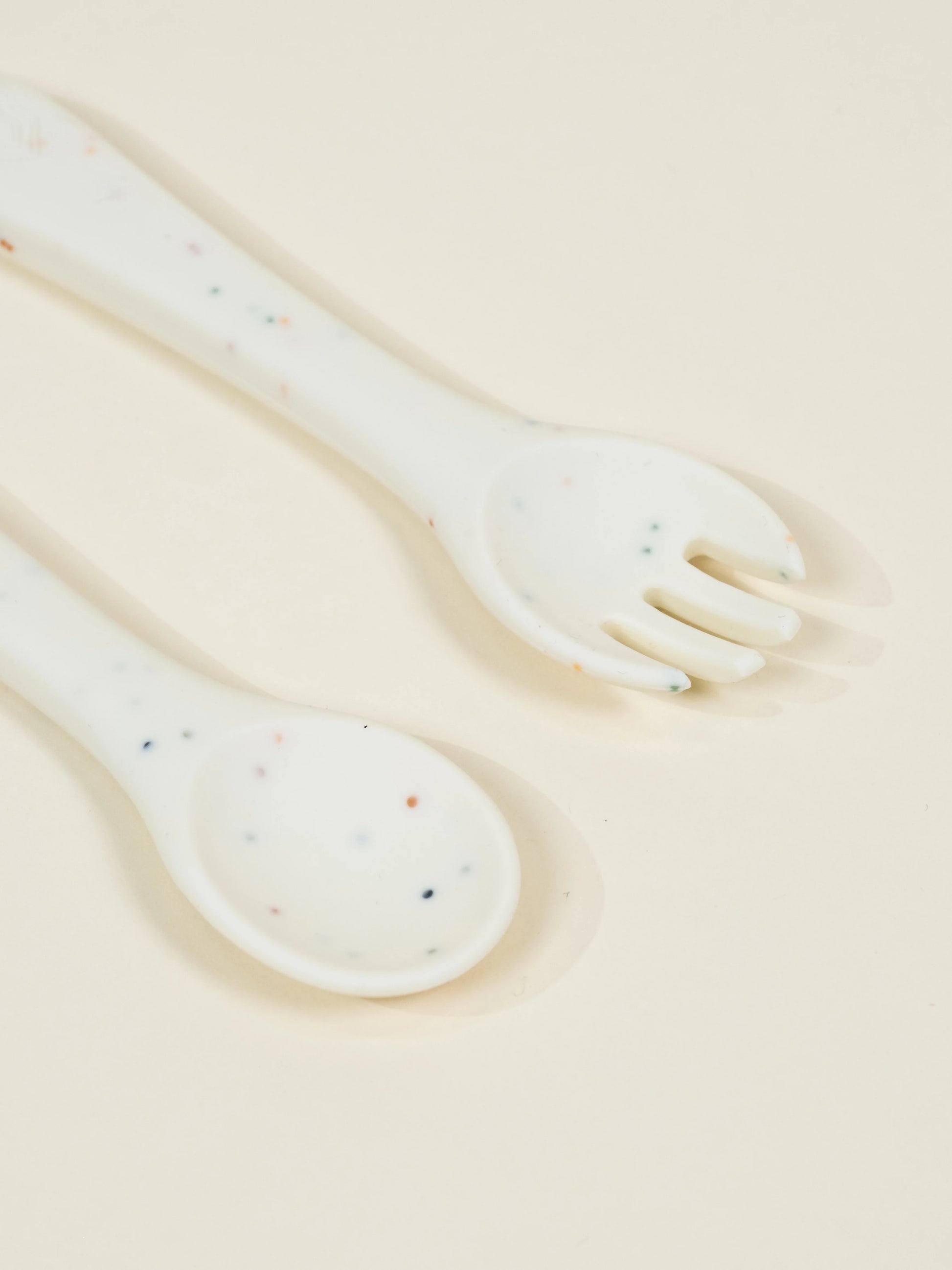 Silicone Toddler Fork&Spoon Set–Pottery Collection