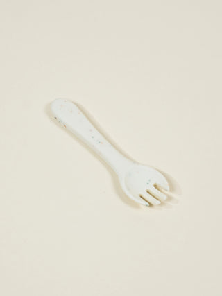 Ensemble Fourchette et Cuillère pour Bébé en Silicone – Collection Pottery 
