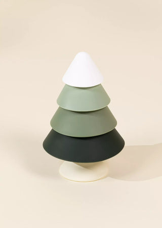 Ensemble de forêt empilable en silicone (16 pièces)