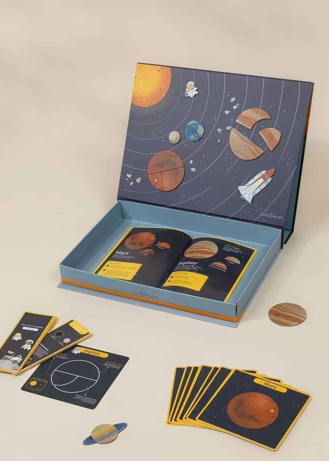 Tableau magnétique interactif – Aventure dans l’espace (version française)