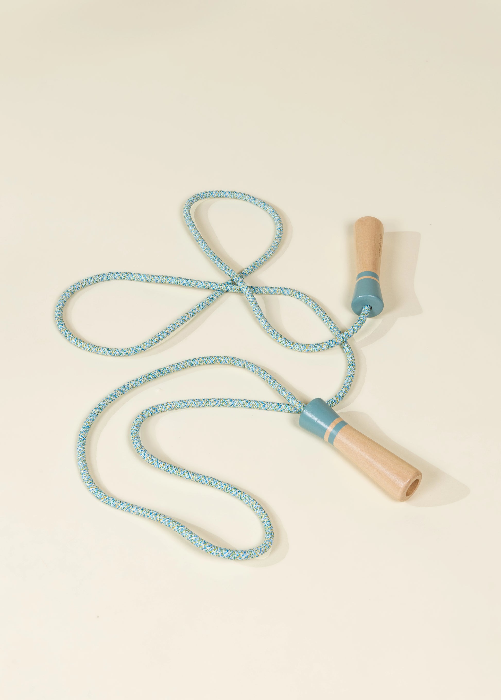 Wooden Handle Skipping Rope – Ocean Twist