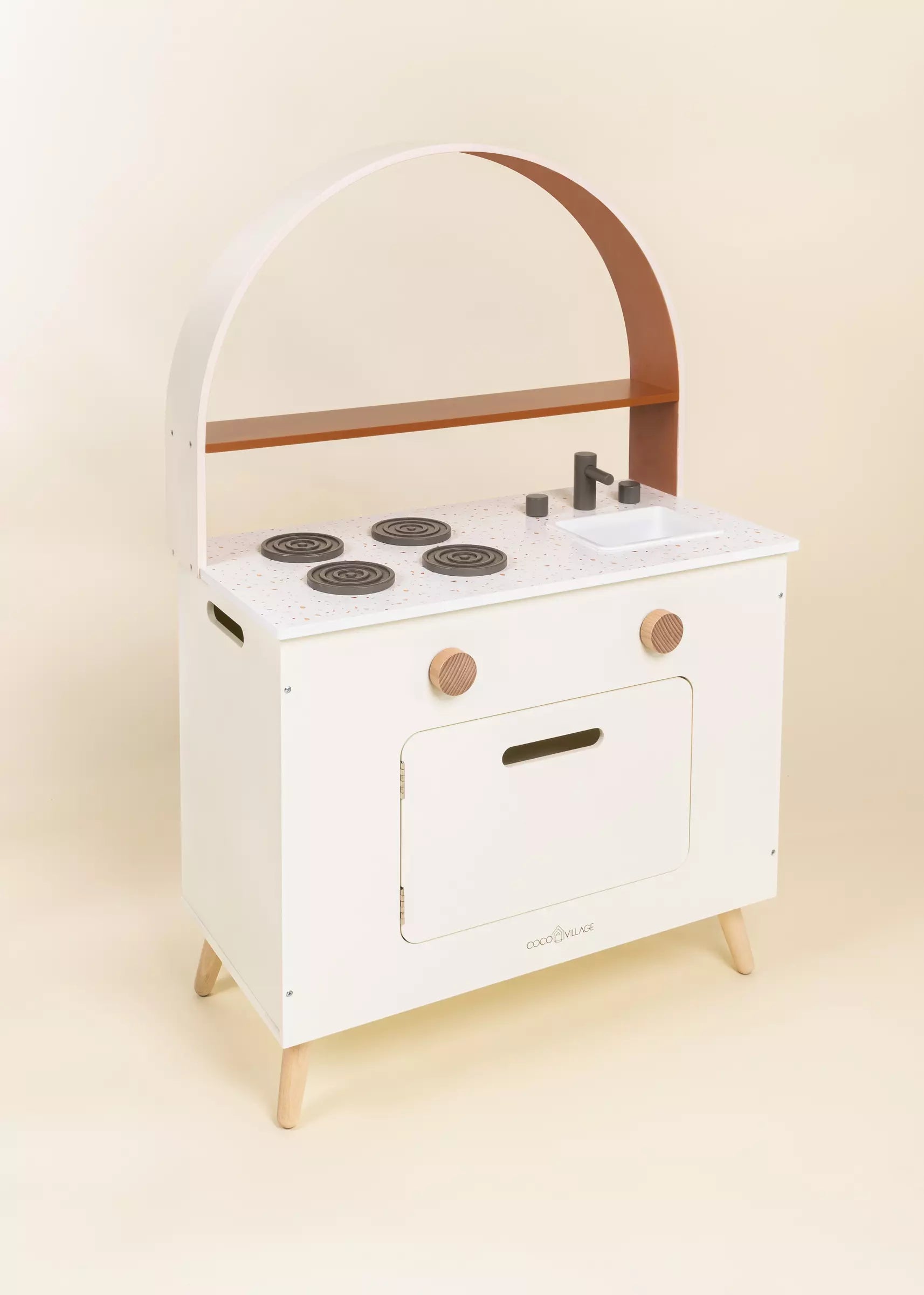 Image of Cuisinière de jeu en bois