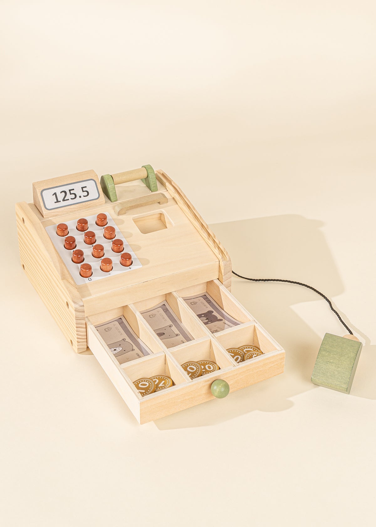 Image of Wooden Cash Register