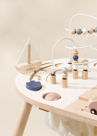 Table d'activité en bois