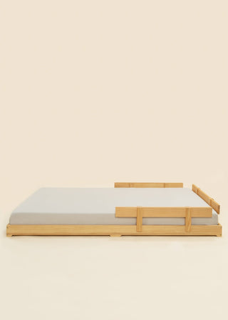 Wooden Bed Frame - Natural Wood
