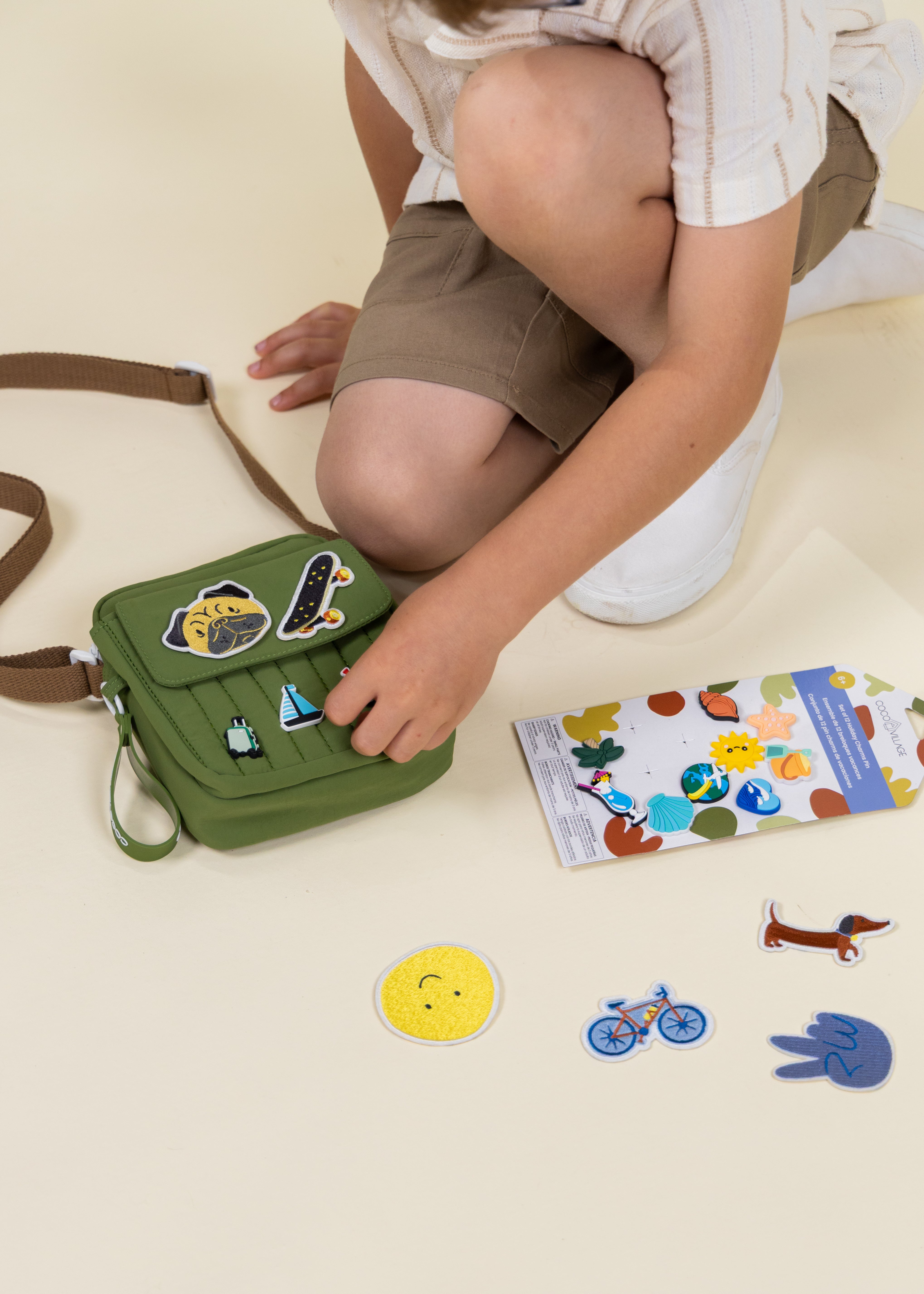 Image of Sac bandoulière en nylon lavable - Earthbound