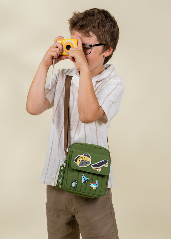 Sac bandoulière en nylon lavable - Earthbound