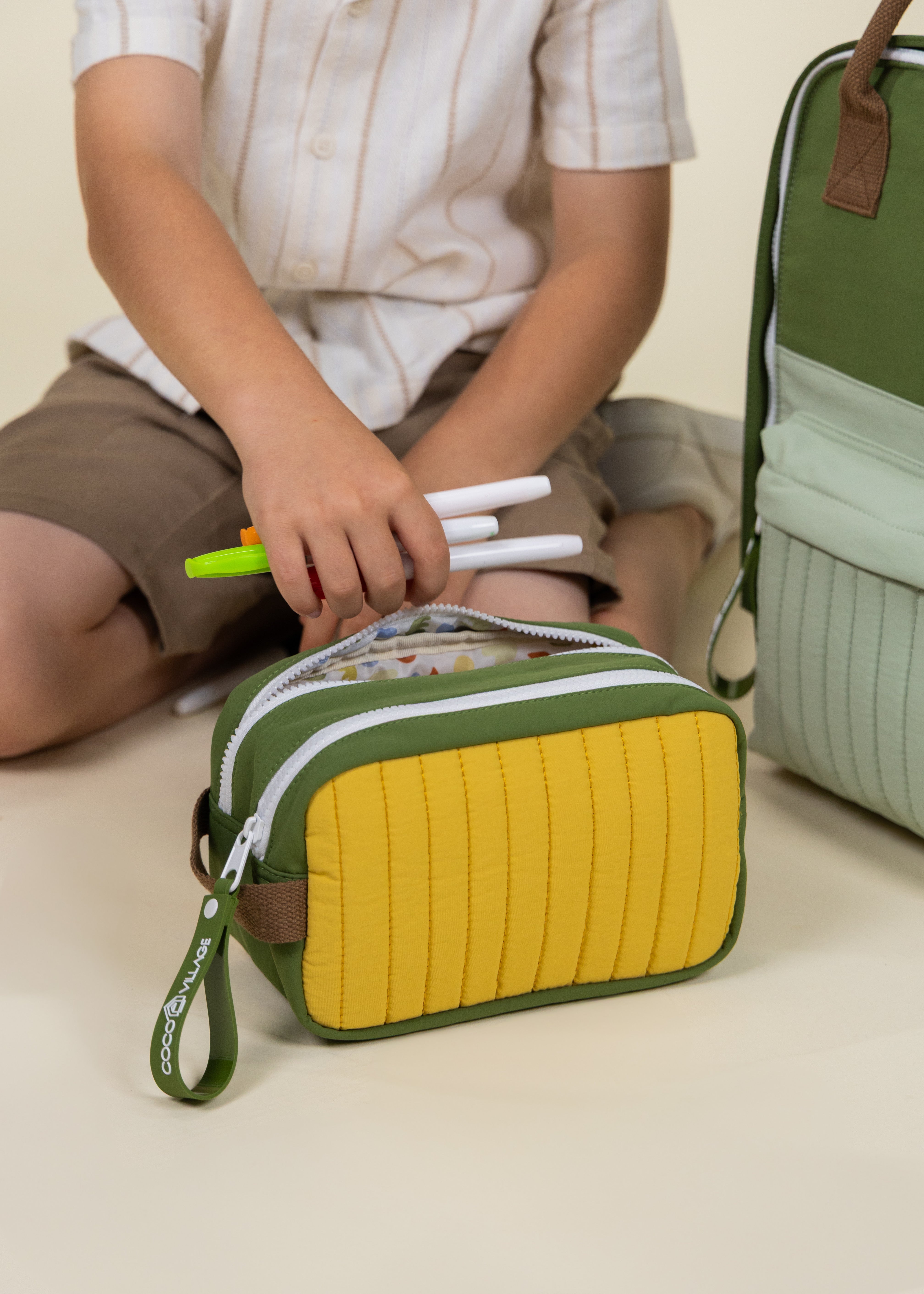 Image of Washable Nylon Pencil Case - Earthbound