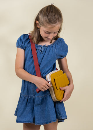 Sac bandoulière en nylon lavable - Golden Hour