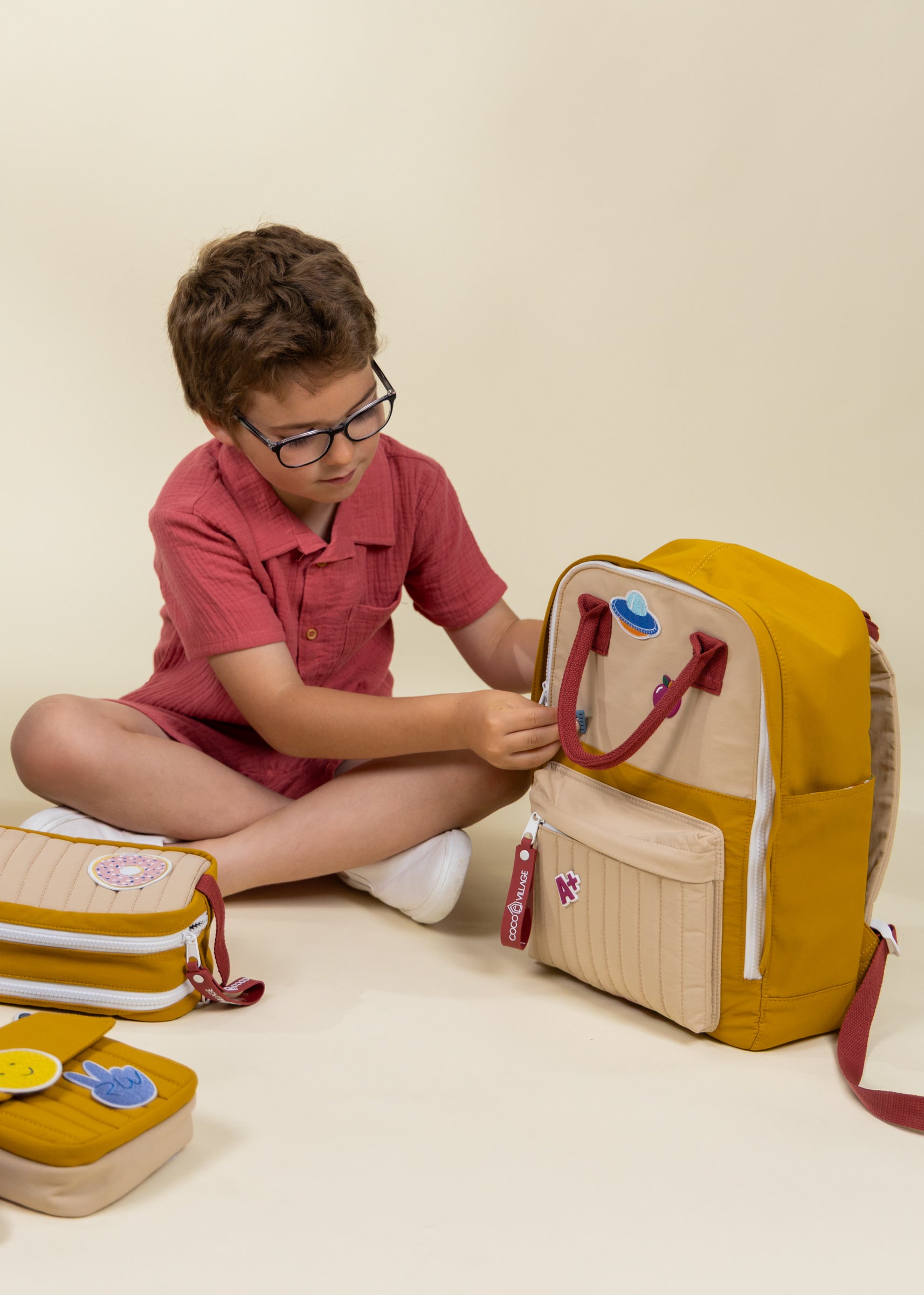 Image of Washable Nylon Backpack - Golden Hour