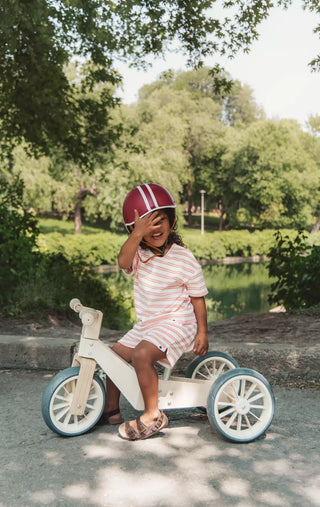 Wooden Balance Bike 3-in-1 - Foam