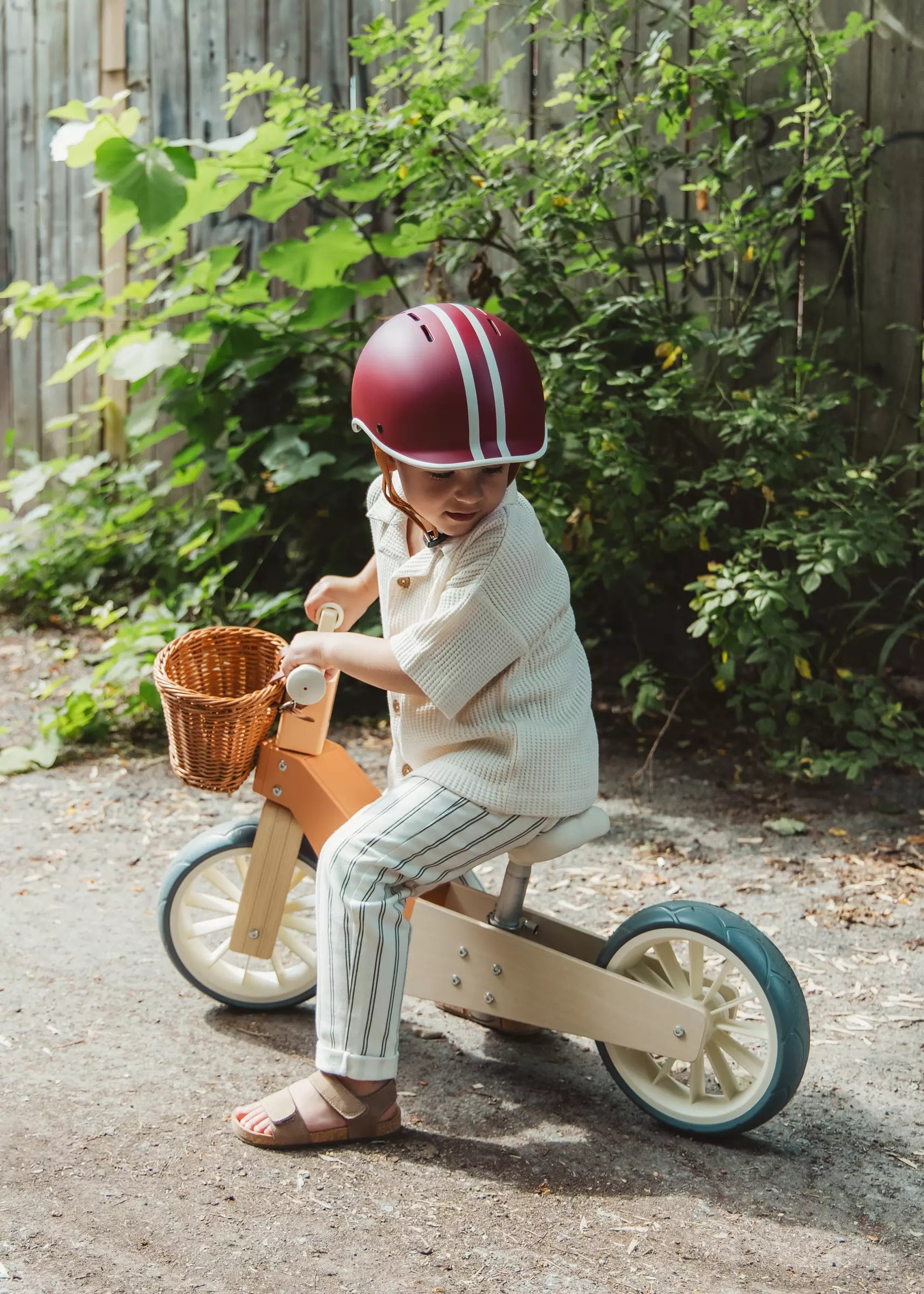 Image of Wooden Balance Bike 3-in-1 - Foam