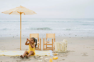 Kids’ Patio Set 4 Chairs and Parasol–Summer Fruits