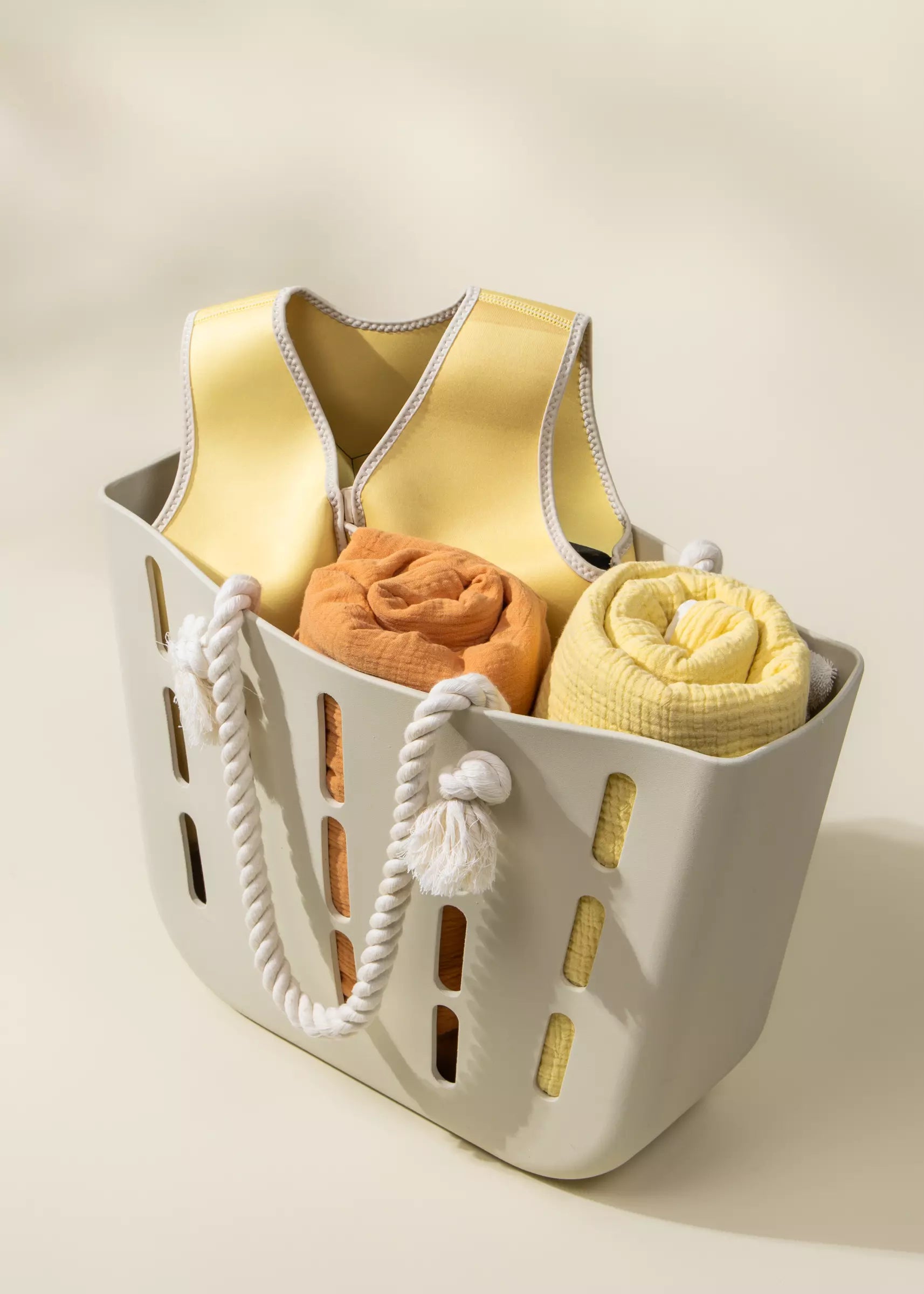 Image of Sac de plage imperméable en EVA avec poignée en coton et mousse