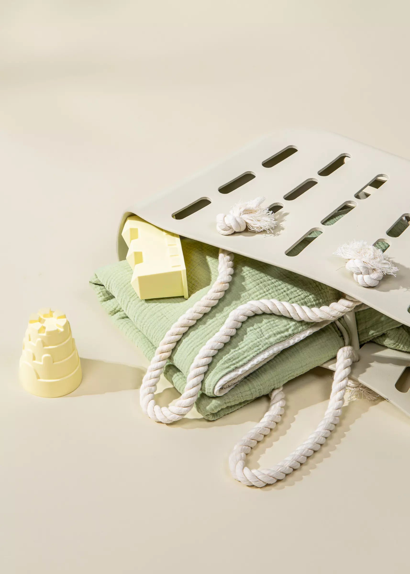 Image of Sac de plage imperméable en EVA avec poignée en coton et mousse